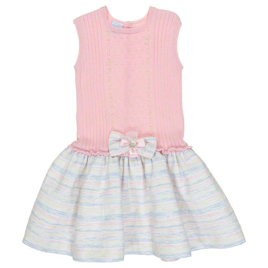 Granlei Pastel Striped Knit Dress