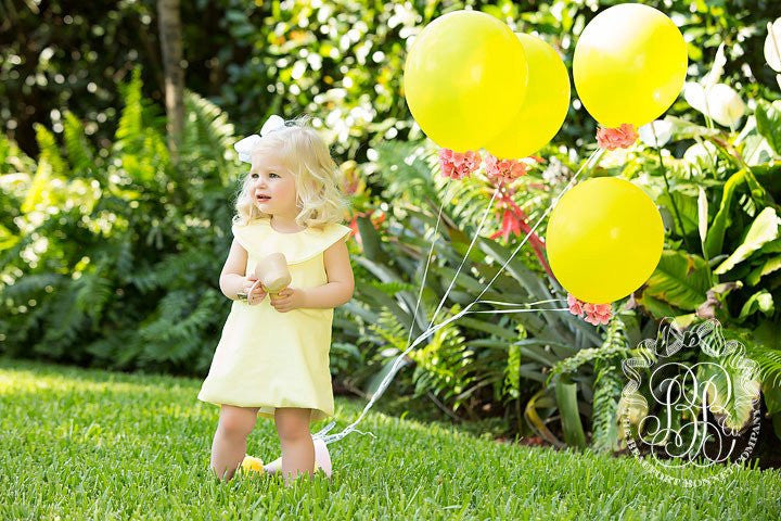 Alice A-line Dress- Seaside Sunny Yellow