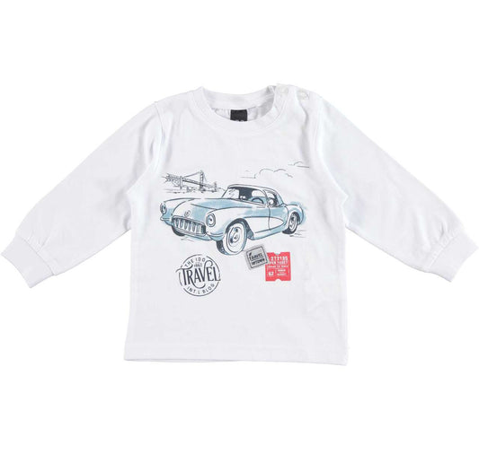 Vintage Car Long Sleeved Top