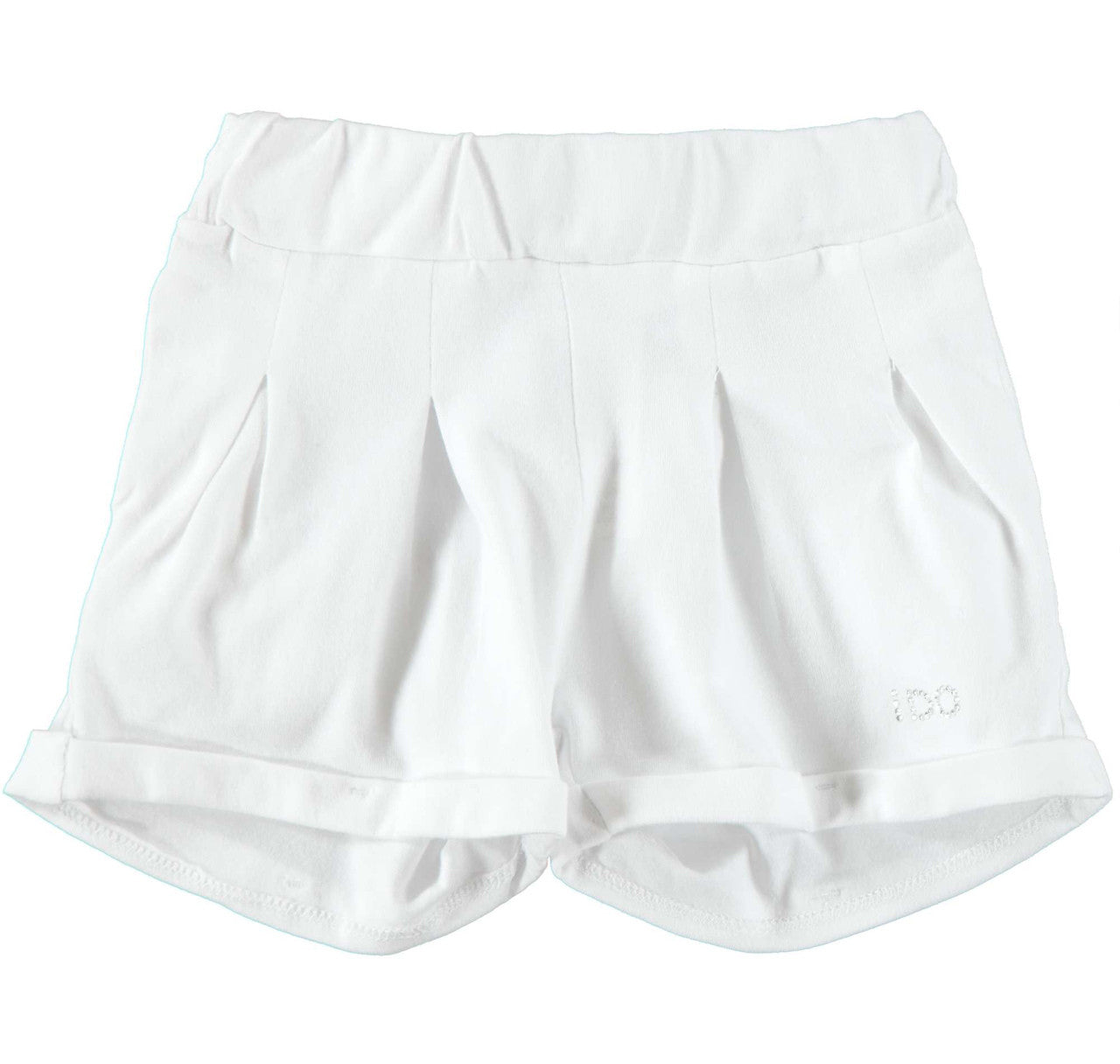 White Girls Cotton Shorts