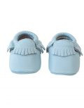 'Cutie Bluetootie' - Fringe Moccasins