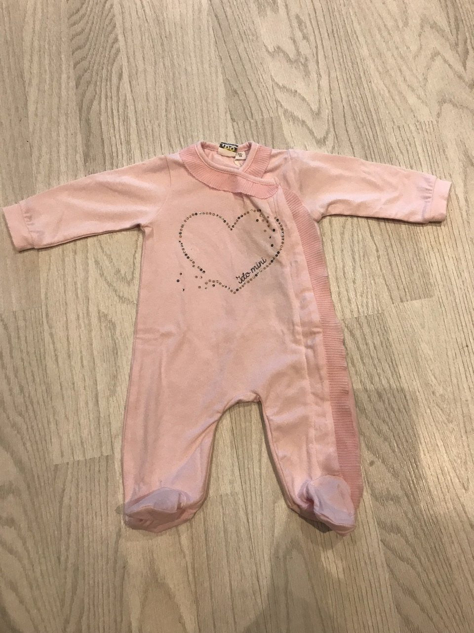 Pink Heart Romper