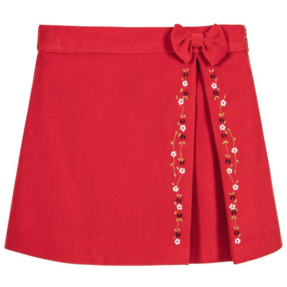 Red Velvet Skirt outfit