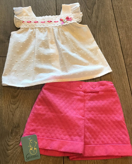 'Summer' short and top outfit