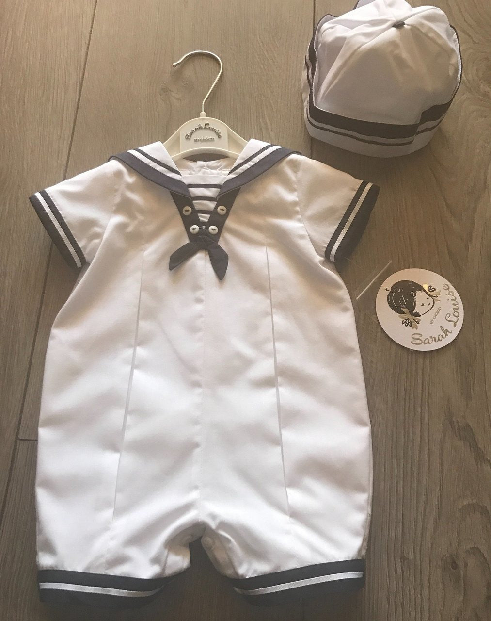 Nautical Romper with Hat