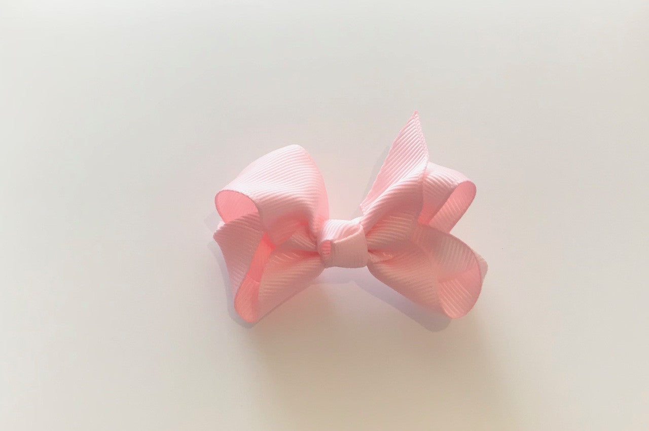 2.5" Pearl Pink Bow