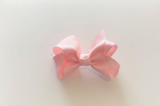 2.5" Pearl Pink Bow